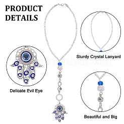 Рука хамсы/рука мириам с подвеской от сглаза&nbsp;HJEW-PH01831