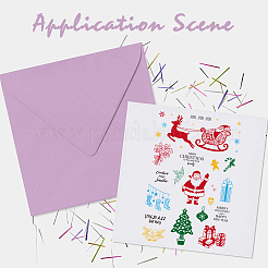 9 лист 9 стильных штампа с изображением фестиваля DIY-GL0002-68