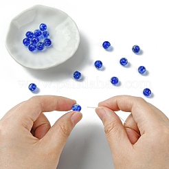 20шт светящиеся бусины лэмпворк ручной работы LAMP-YW0001-21