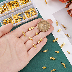 120шт 6 стиля латунные винтовые застежки KK-PH0010-75