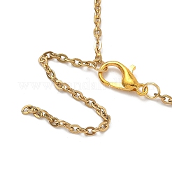 Браслеты с подвесками из цветочного сплава и эмали&nbsp;BJEW-JB12285-03