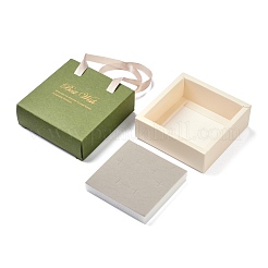 Scatola di gioielli con cassetto di carta&nbsp;CON-P015-03B