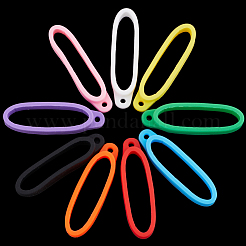 18шт 9 стиля силиконовый кулон SIL-GF0001-51A