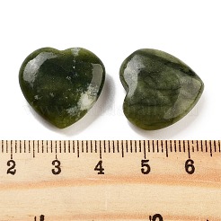 Herz natürliche chinesische Jade Palmsteine&nbsp;G-C134-06A-11