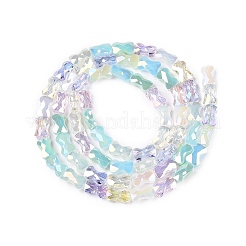 Прозрачные стеклянные бусины GLAA-T023-A20-01