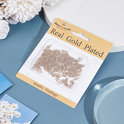 4 шт. 304 нержавеющая сталь цепочка Фигаро изготовление ожерелья&nbsp;STAS-BBC0006-68