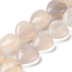 Натуральный белый агат бисер нитей G-I372-A01-02