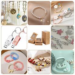 20 шт. складная креативная коробка из крафт-бумаги&nbsp;CON-BBC0001-07