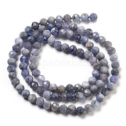 Натуральный танзанит бисер пряди G-G161-A14-03