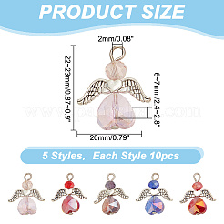 Стеклянные подвески PALLOY-HY00023