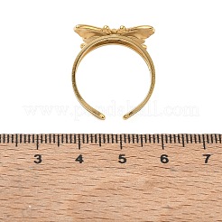 Anelli aperti con polsino in acciaio inossidabile 304 per donna&nbsp;SA-CBA4030-08G