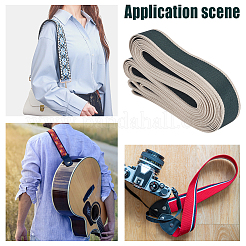 10 ярд полосатой ленты из полиэстера&nbsp;OCOR-WH0077-54A