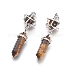 Природных тигровый глаз подвески&nbsp;G-L512-M03