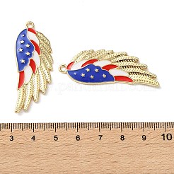 Подвески из сплава с эмалью ко дню независимости&nbsp;ENAM-I069-02G-01B