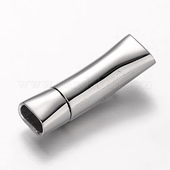 Устойчивая к потускнению гладкая поверхность из нержавеющей стали 304 прямоугольные магнитные застежки&nbsp;LS-STAS-I045-08