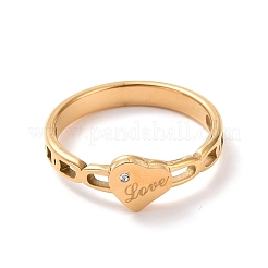 Anillo de rhinestone de cristal&nbsp;RJEW-D120-06G