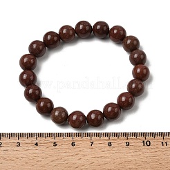 Браслеты из натуральной кофейной яшмы&nbsp;BJEW-A153-01B