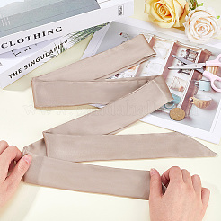 Длинные тонкие шифоновые шелковые цепочные пояса для женщин и девочек AJEW-WH20001-48C