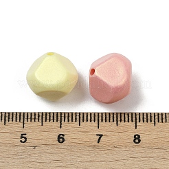 Непрозрачные акриловые бусины с УФ-покрытием OACR-B031-40