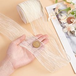 Органза морщинистая проволочная лента&nbsp;OCOR-WH0078-278A