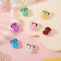 7шт 7 цвета бусины с эмалью лэмпворк ручной работы LAMP-TA0001-76