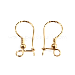 Фурнитура для сережек-колец из нержавеющей стали 316 STAS-WH0029-34A