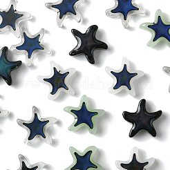 20шт 4 цвета стеклянные бусины&nbsp;GLAA-FS0002-49