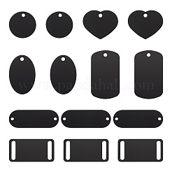 30шт. 6-х стильные алюминиевые подвески FIND-BT0001-23