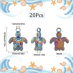 20 шт. подвески из нержавеющей стали 304 STAS-SC0004-70