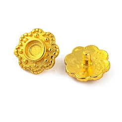 Латунные колпачки для бусин KK-G502-15C-G