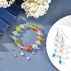 200 шт. 5 стиля бусин из нержавеющей стали 304 STAS-UN0021-86P