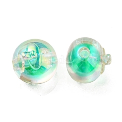 УФ-покрытие радужными переливающимися акриловыми бусинами&nbsp;OACR-A014-02G