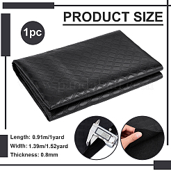 PVC-Lederstoff mit Rautenmuster&nbsp;DIY-BC0017-09A