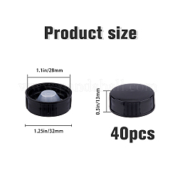 Пластиковые крышки для бутылок с внутренней пробкой&nbsp;KY-WH0046-13