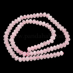 Природного розового кварца нитей бисера G-D344-A30