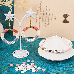 100гр 10-хцветные бусины из полимерной глины ручной работы&nbsp;CLAY-BT0001-05