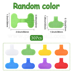 30 шт. нейлоновые этикетки для кабеля с крючками и петлями&nbsp;FIND-SP0004-89C