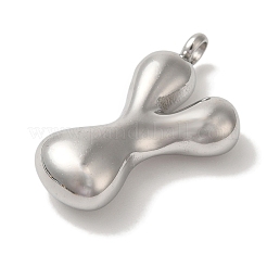 Pendentifs en acier inoxydable 304 anti-ternissement&nbsp;STAS-M017-08P-25