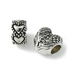 60шт 10 стиля европейские бусины из сплава в тибетском стиле MPDL-FS0001-02A