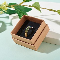 Anelli di perle di vetro&nbsp;RJEW-TA00011