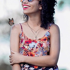 Ожерелья с кулоном в виде бабочки из сплава для женщин JN1064A