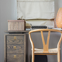 Клевер из латуни с железными ручками для ящика KK-WH0079-64