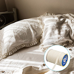 Отделка крышки атласным шнуром длиной 66 м.&nbsp;SRIB-WH0011-187D