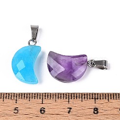 Природные и синтетические смешанные каменные подвески G-N349-02-P