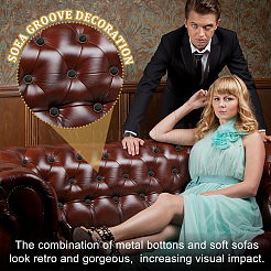 100 шт. 2-х цветные пластиковые пуговицы на ножке BUTT-GA0001-12B