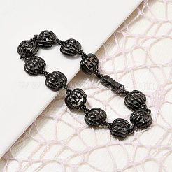 Браслеты из латуни на Хэллоуин для женщин&nbsp;BJEW-B149-02B