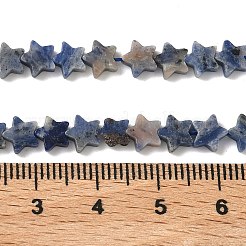 Природный содалит бисер нитей&nbsp;G-F817-A08-01