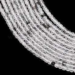 Hilos de cuentas de diamantes herkimer naturales&nbsp;GG-CBA702E-C02-A