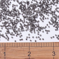 MIYUKIデリカビーズ  シリンダー  日本製シードビーズ  11/0  （db1319)は透明な木炭を染めた  1.3x1.6mm  穴：0.8mm  約2000PCS /ボトル  10 G /ボトル&nbsp;SEED-JP0008-DB1319