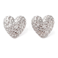 Boucles d'oreilles à tige en acier inoxydable 304 résistant au ternissement pour femmes&nbsp;EJEW-L272-035P
